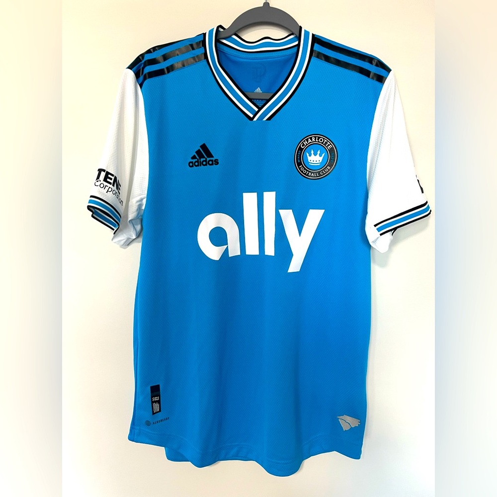 Adidas Official Charlotte FC Soccer jersey